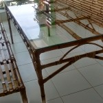 móveis de bambu sob medida