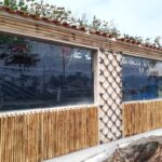 Painéis de bambu para decorar