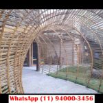 Comprar painéis de bambu e decorar, dividir, cobrir e ocultar. 9 essa