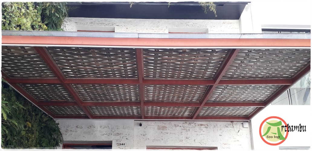 Painel de bambu tratado para decorar a sua casa. 4 painel de bambu para decorar