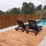 como aumentar o muro com bambu