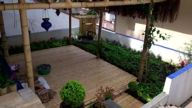 Painel feito de bambu 3 painel de bambu